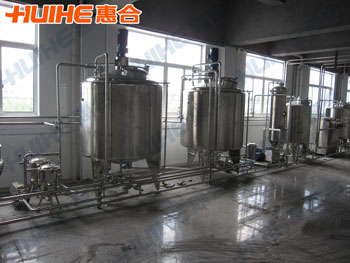 展示玉米汁生產(chǎn)線真實圖片