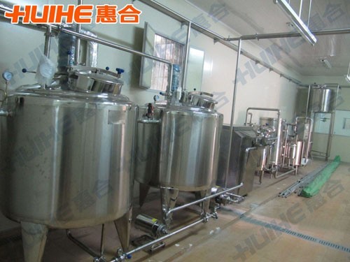 豆奶生產線樣品展示